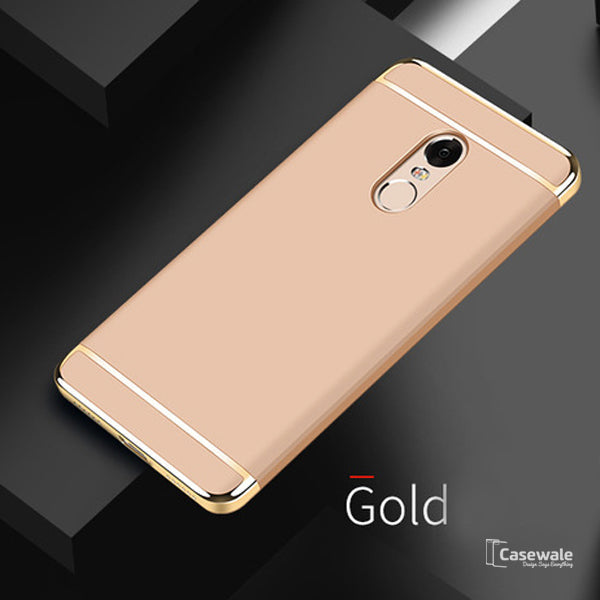 3 in 1 Luxury Electroplating Case for Xiaomi Redmi 5