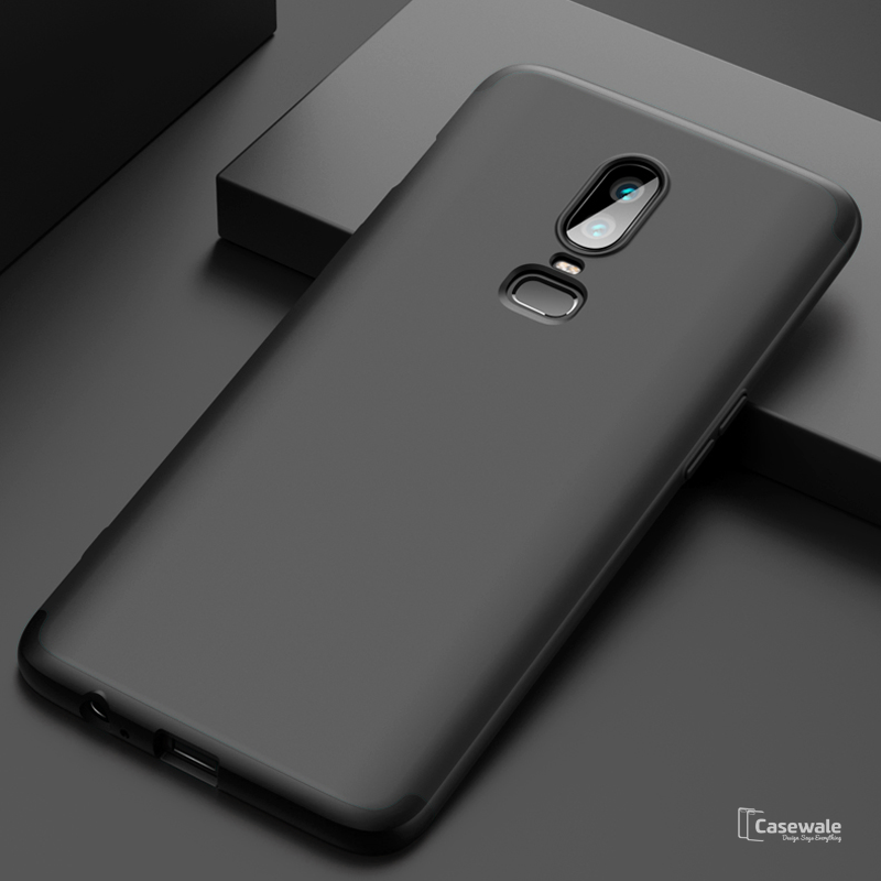360 Full Body Protection Hard Matte Case for OnePlus 6 [100% Original GKK]