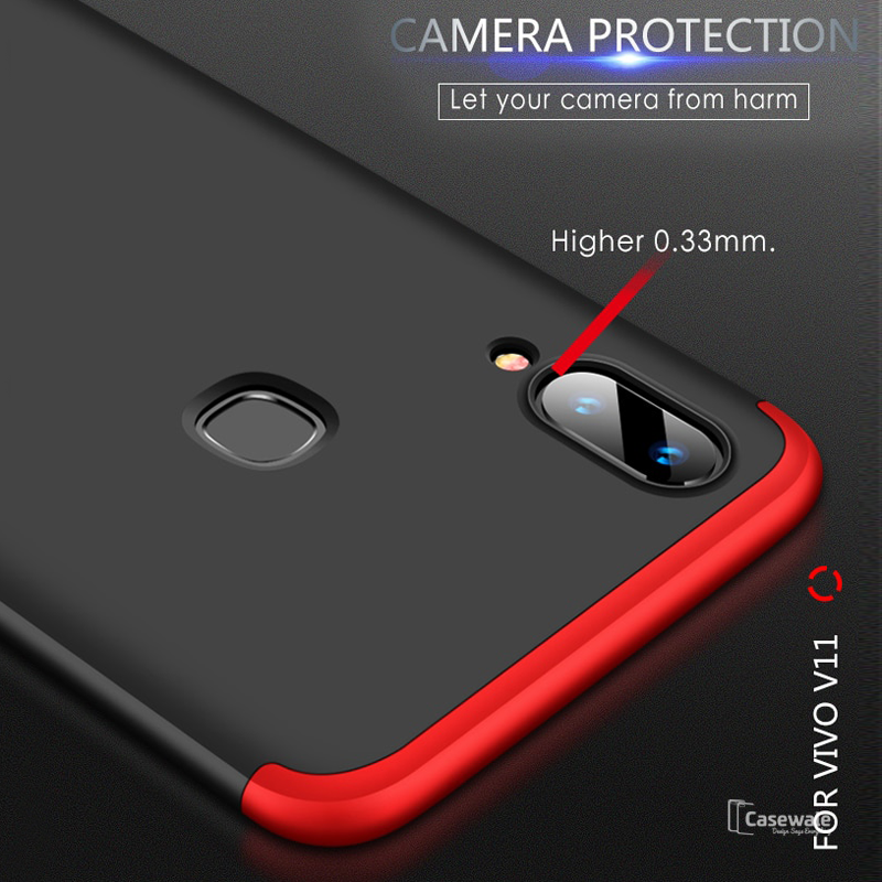 360 Full Body Hard Protection Matte Case For Galaxy M20