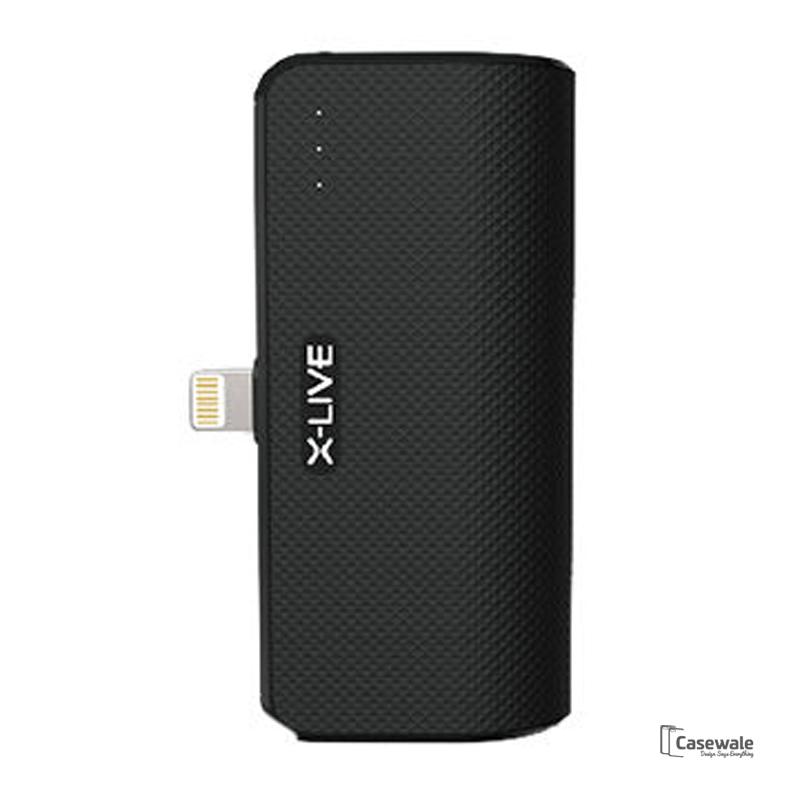X-LIVE 3,000mAh USB Dock Charger Power Bank for Lightning