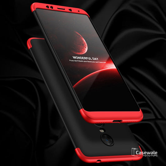 360 Protection Hard Phone Case for Redmi Note 5 [100% Original GKK]