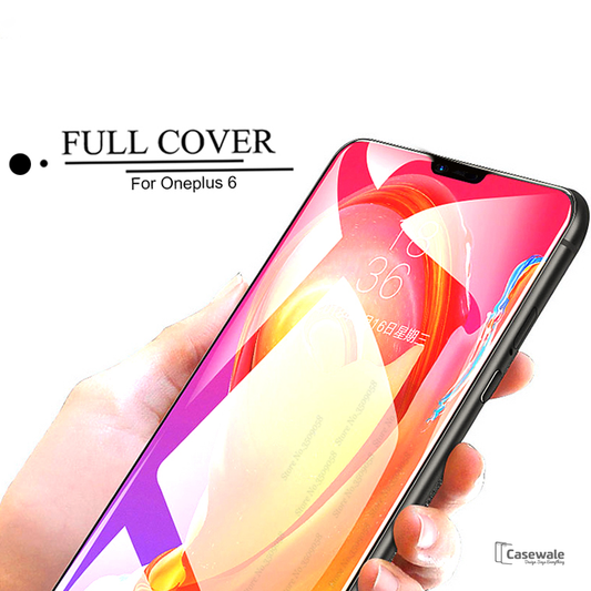 5D Curved Tempered Glass Screen Protector for OnePlus 6