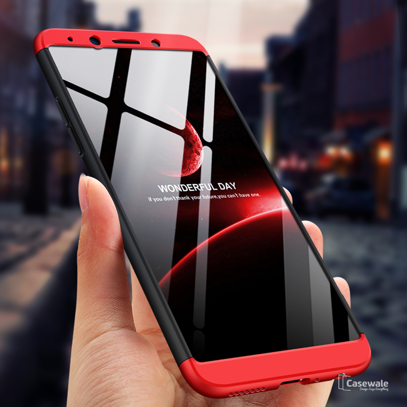 3 in 1 Ultimate 360 Degree Protection Case for Oppo Realme 1