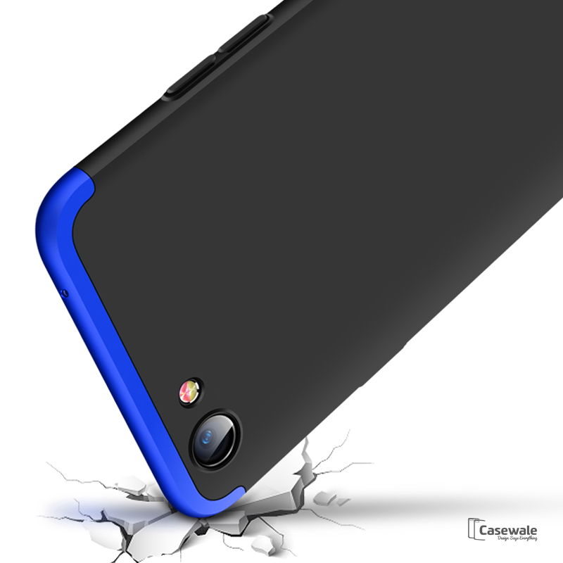 3 in 1 Ultimate 360 Degree Protection Case for Oppo Realme 1