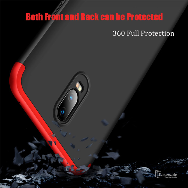 360 Full Body Protection Hard Matte Case for OnePlus 7 Pro [100% Original GKK]