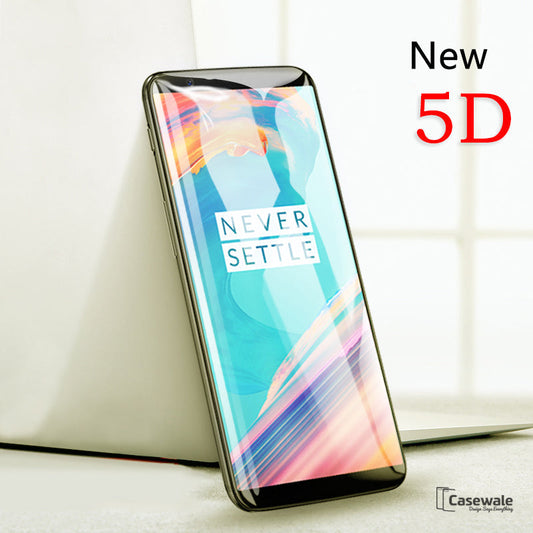 5D Curved Glass Screen Protector for Oneplus 5T