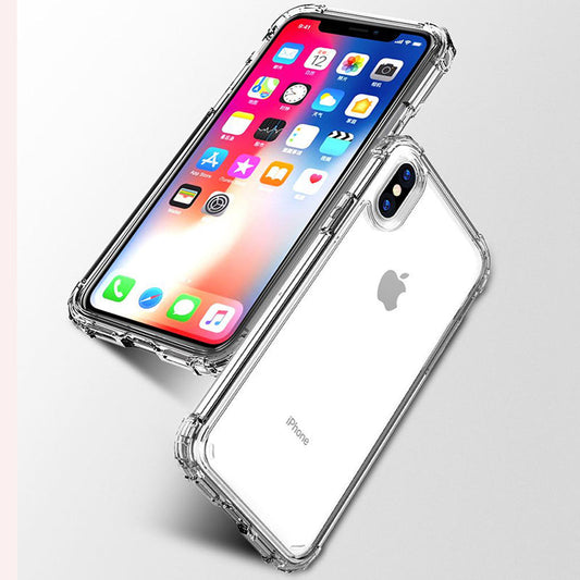 Transparent Safety Airbags Shockproof Case for Apple iPhone