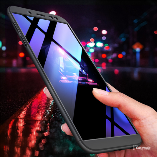 360 Protection Hard Phone Case for Galaxy J6 [100% Original GKK]