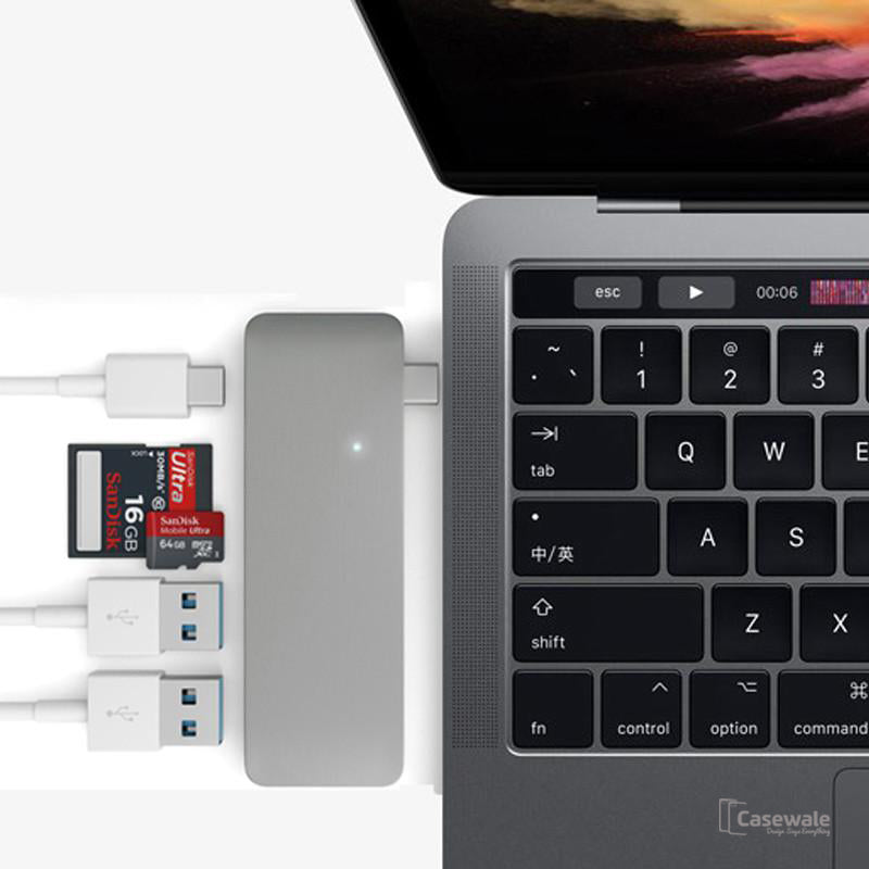 USB-C Multiport Charging Converter HUB for Macbook Pro