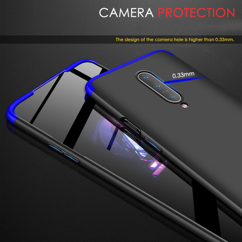 360 Full Body Protection Hard Matte Case for OnePlus 7 Pro [100% Original GKK]