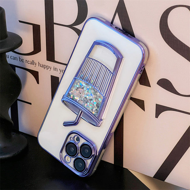 iPhone 14 Series Cool Shiny Sipper Phone Case