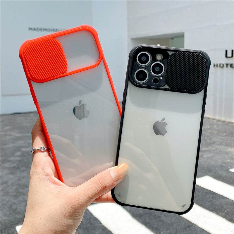 iPhone 13 Series Camera Slide Lens Protection Case