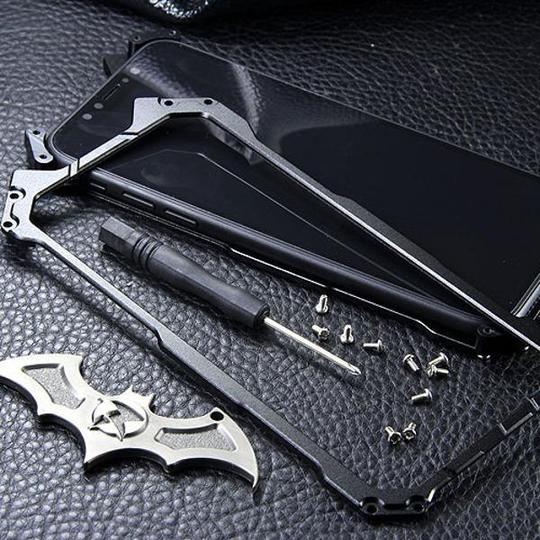 iPhone 13 Series Batman Luxury Metal Aluminum Armor Case