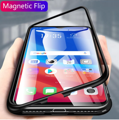 Vivo V17 Pro Electronic Auto-Fit Magnetic Glass Case
